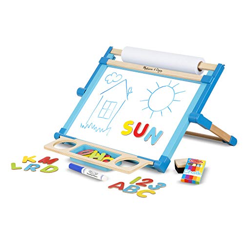 Melissa & Doug Deluxe Double-Sided Tabletop Easel review